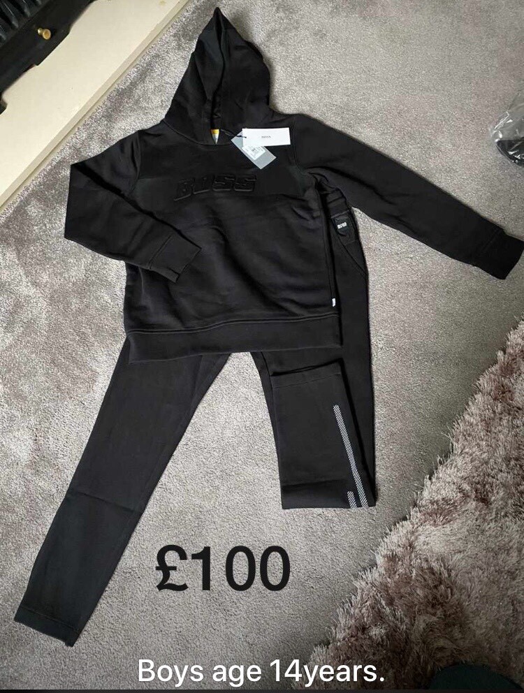 hugo boss tracksuit age 14